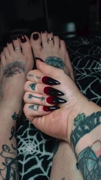 Leaked Inked feet page private photo viral onlyfans
