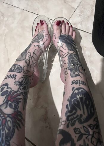 Leaked Inked feet page private photo viral onlyfans