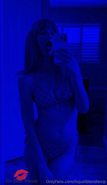 Leaked Itsjustblondie private photo viral onlyfans