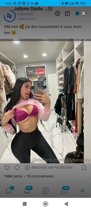Leaked Jailyne ojeda private photo viral onlyfans