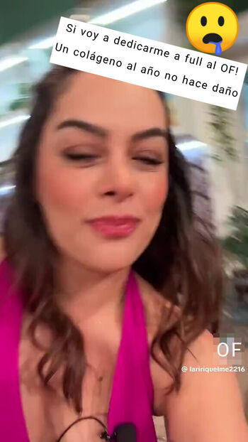 Leaked Larissa riquelme private photo viral onlyfans