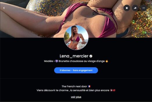 Leaked Lena mercier private photo viral onlyfans