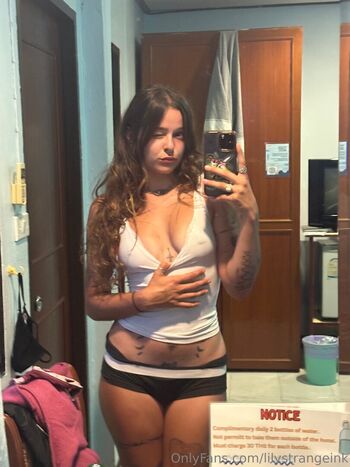 Leaked Lilystrangeink private photo viral onlyfans