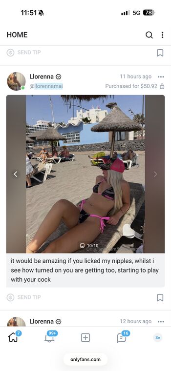 Leaked Llorennamai private photo viral onlyfans