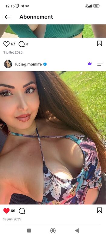 Leaked Lucieg momlife page private photo viral onlyfans