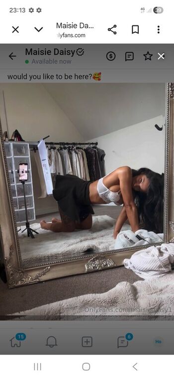 Leaked Maisie hunns private photo viral onlyfans