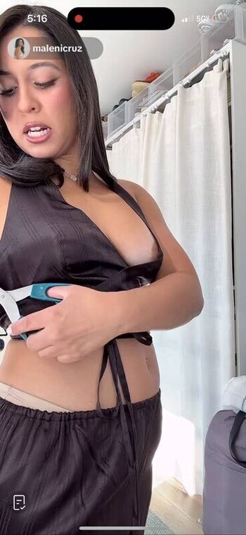 Leaked Maleni cruz private photo viral onlyfans