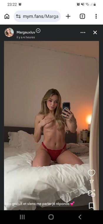 Leaked Margauxluv private photo viral onlyfans