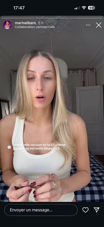 Leaked Marinelbars private photo viral onlyfans