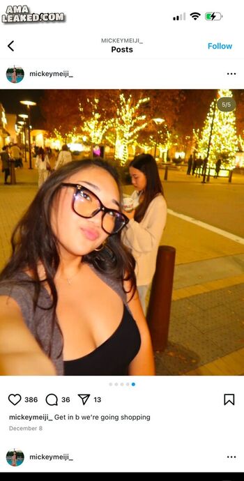 Leaked Mickey meiji private photo viral onlyfans