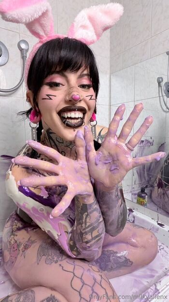 Leaked Milkyalienx page private photo viral onlyfans