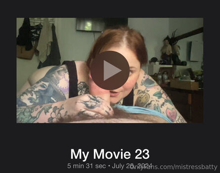 Leaked Mistressbatty private photo viral onlyfans