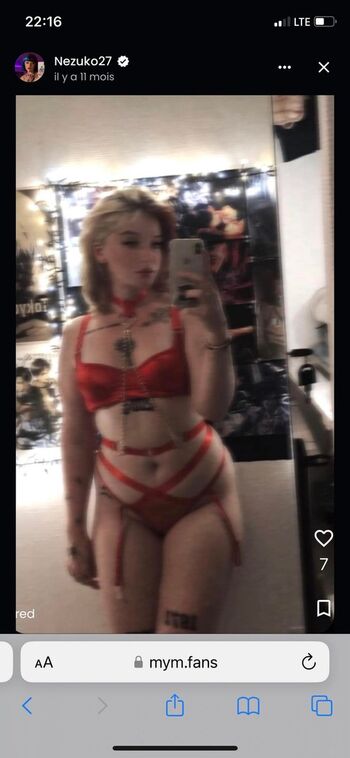 Leaked Nezuko private photo viral onlyfans