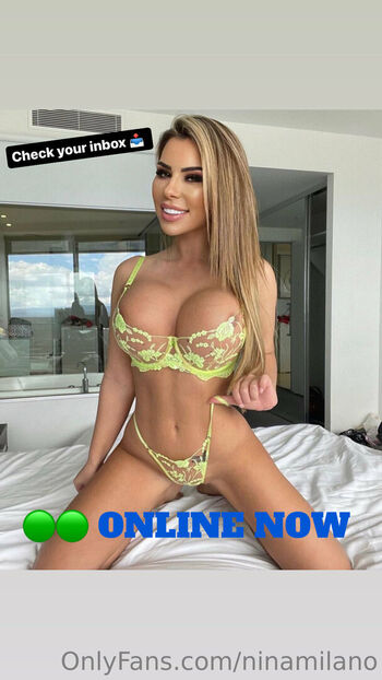 Leaked Ninamilano private photo viral onlyfans