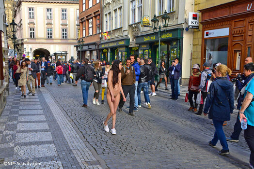 Nude In Public