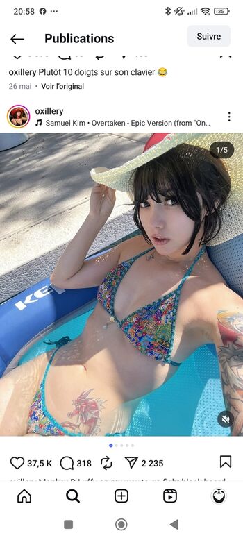 Leaked Oxillery private photo viral onlyfans