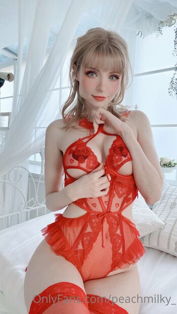 Leaked Peach milky private photo viral onlyfans