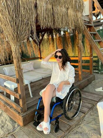 Pretty Wheelchair Girl