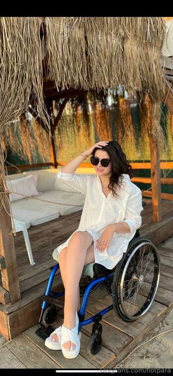 Pretty Wheelchair Girl