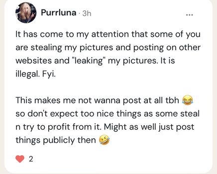 Leaked Purrluna private photo viral onlyfans