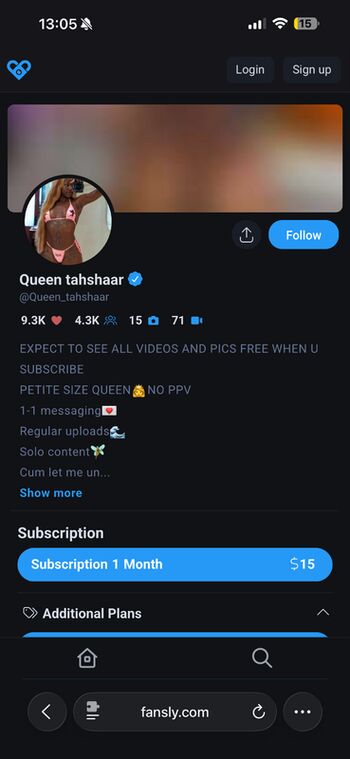 Leaked Queen tahshaar private photo viral onlyfans