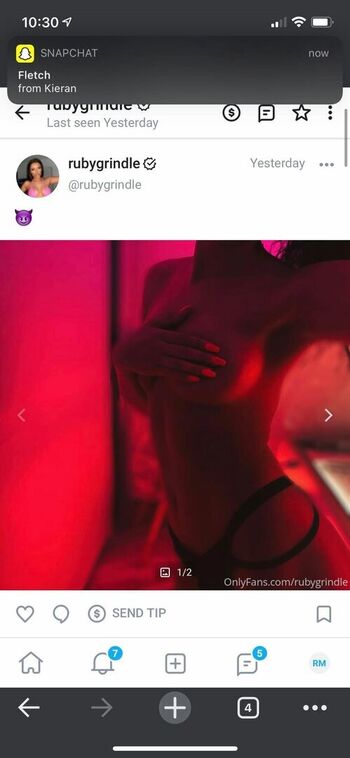 Leaked Ruby grindle private photo viral onlyfans