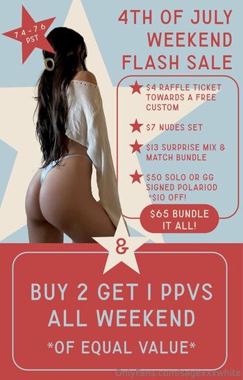 Leaked Sagexxxwhite private photo viral onlyfans