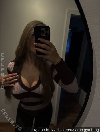 Leaked Sarah gymblog private photo viral onlyfans