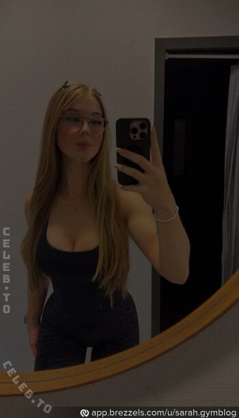 Leaked Sarah gymblog private photo viral onlyfans