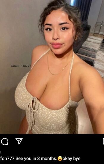 Leaked Sarai fonseca private photo viral onlyfans
