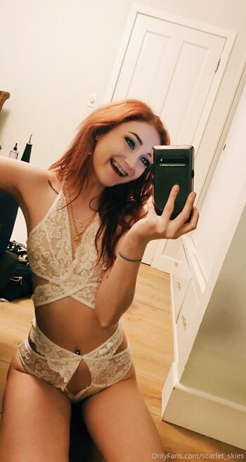 Leaked Scarlet skies  page private photo viral onlyfans