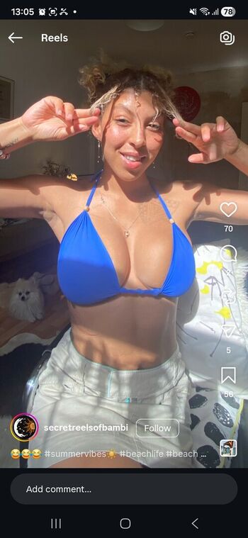 Leaked Secretreelsofbambi private photo viral onlyfans