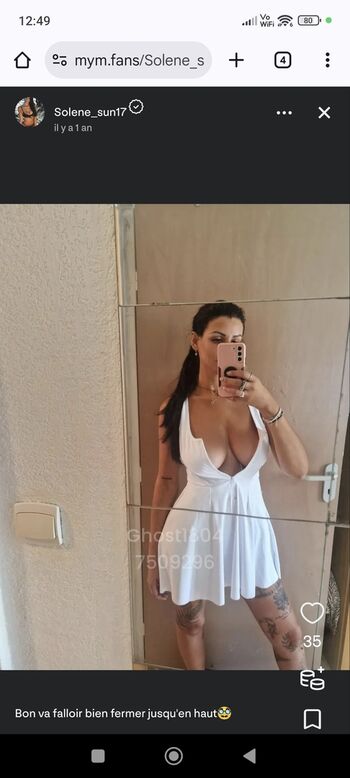 Leaked Solene sun private photo viral onlyfans