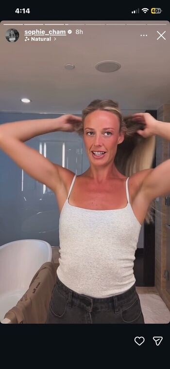 Leaked Sophie cunningham private photo viral onlyfans