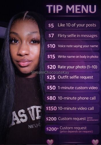 Leaked Streamchocolatekay private photo viral onlyfans