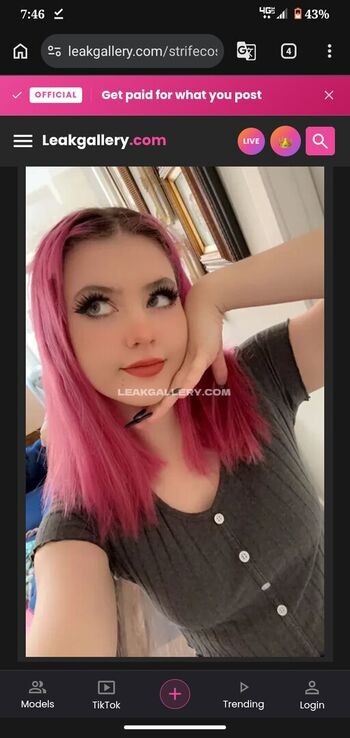 Leaked Strifecos page private photo viral onlyfans