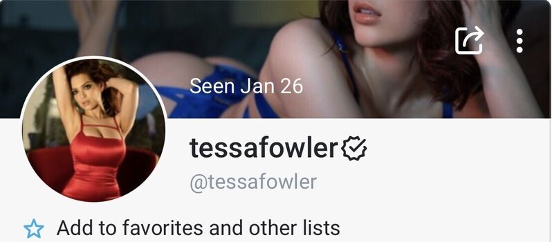Leaked Tessa fowler page private photo viral onlyfans