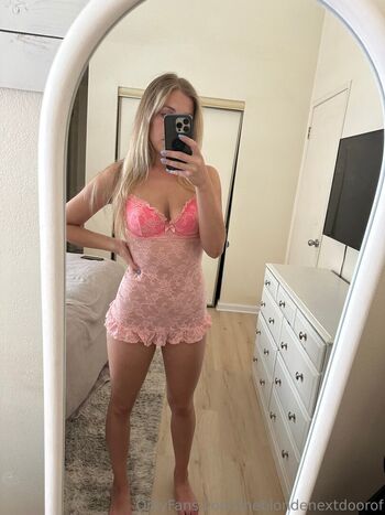 Leaked Theblondenextdoorof private photo viral onlyfans