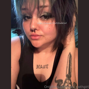 Leaked Uwu gothgirl private photo viral onlyfans
