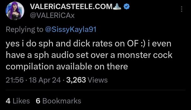 Leaked Valerica steele private photo viral onlyfans