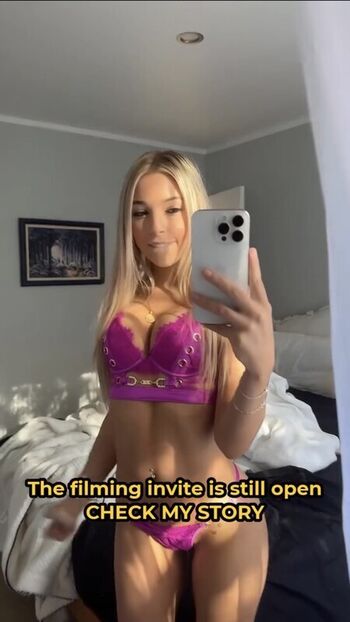 Leaked Elodies secret/ private photo viral onlyfans