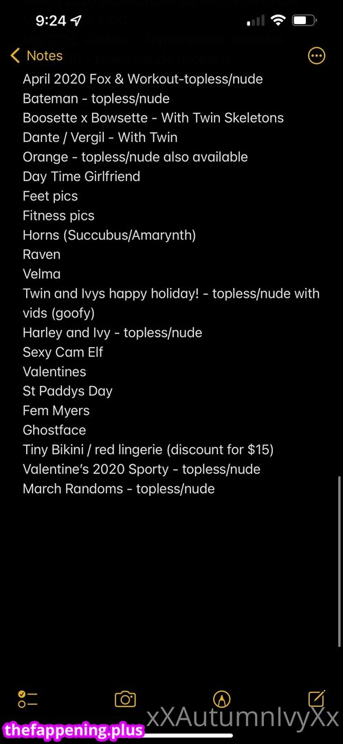 xxautumnivyxx Foto OnlyFans Desnuda #30