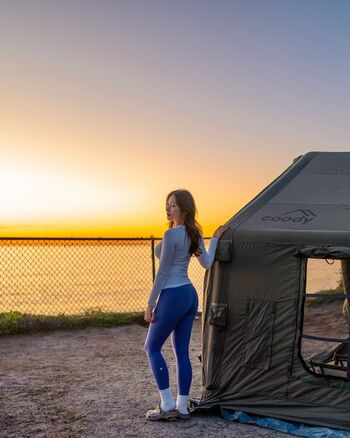 Young Camping