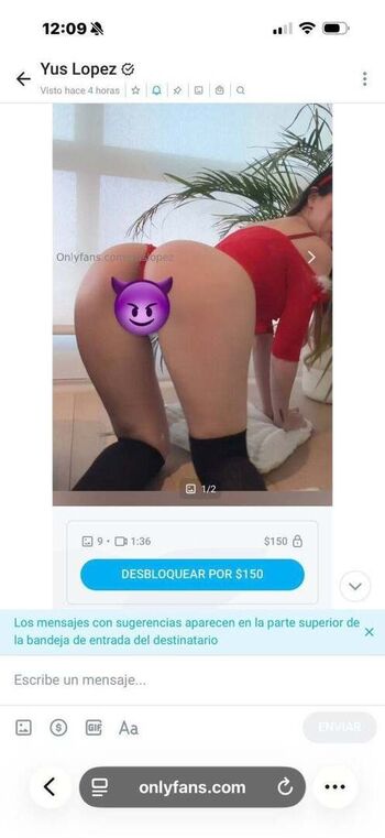 Leaked Yus lopez private photo viral onlyfans