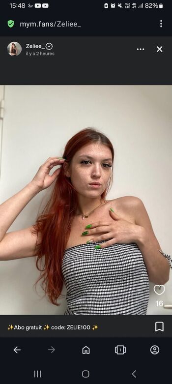 Leaked Zeliee private photo viral onlyfans