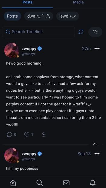 Leaked Zwuppy private photo viral onlyfans
